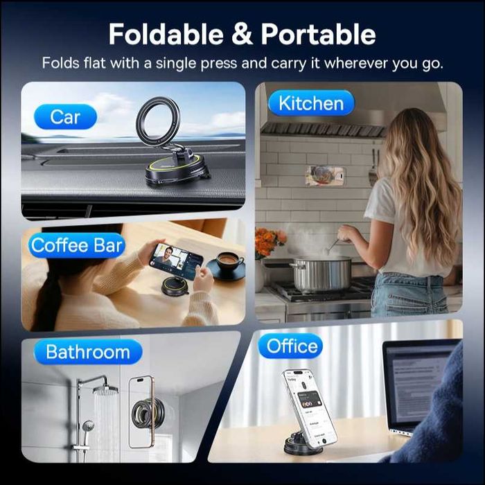 Универсальный магнитный держатель для телефона Magsafe  от Baseus