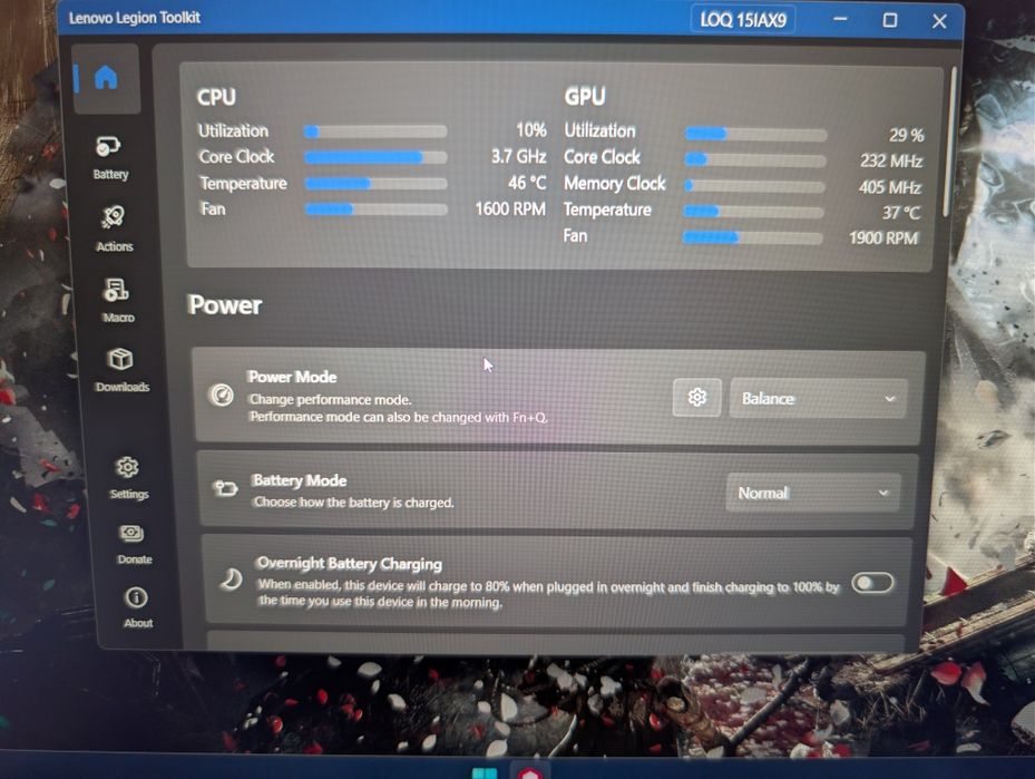Lenovo loq 12450hx 3050 6gb 16gb ram