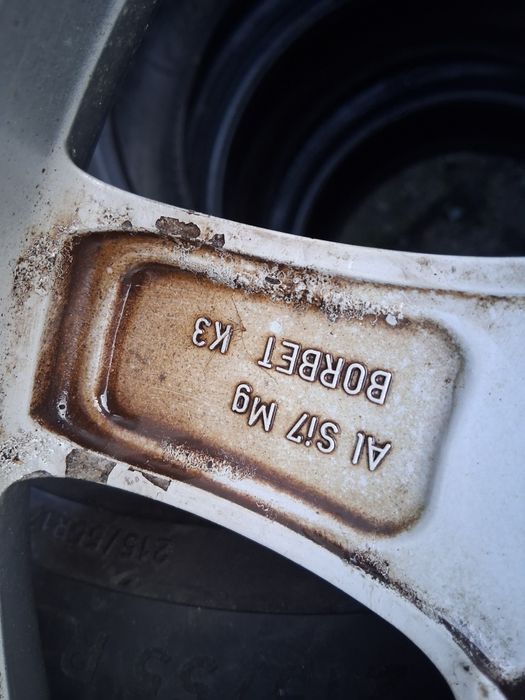 18цола за Мерцедес BORBET  8.5j ×18 ет43 5×112 ц.66.6мм