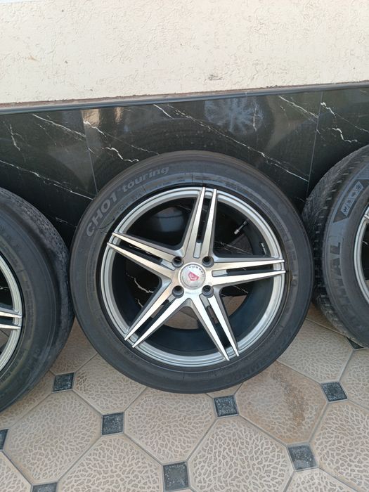 Vossen Diska Balon 195 55 R15 Holati Yaxshi Skitkada