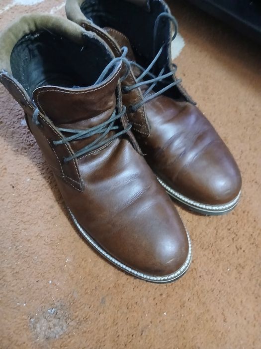 Ghete piele  bărbați