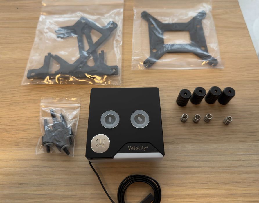 CPU Water block EK-Quantum Velocity³ 1700/1851/AM5 - Acetal