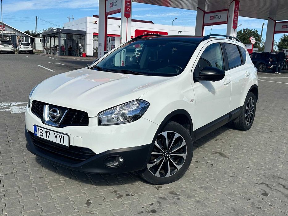 Nissan Qashqai 1,6 dci 2014 alb perla panoramic accept variante !