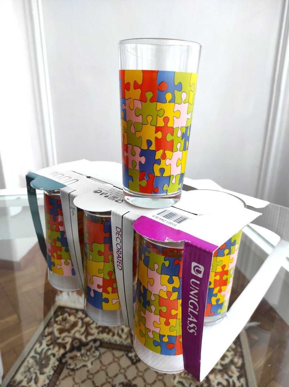 *НОВО* Комплект Стъклени Чаши гр. София Дружба 1 • OLX.bg