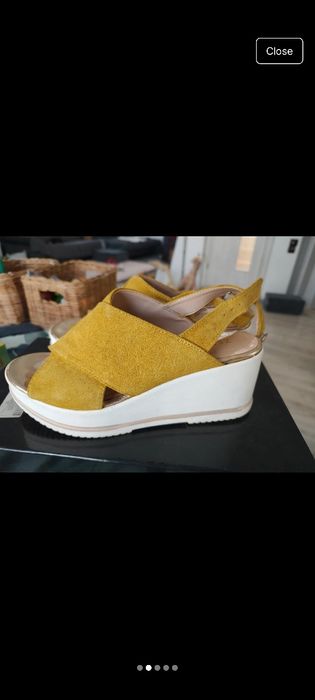 Sandale dama din piele mărime 37