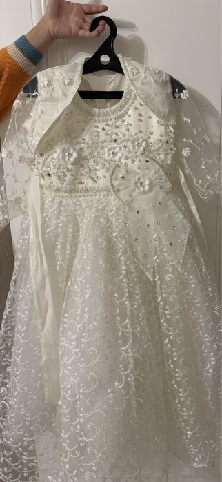 Белое платье для девочек