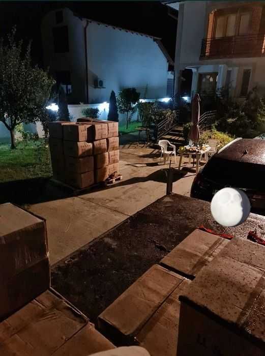 Brichete foc (paie,rapita) oferim transport