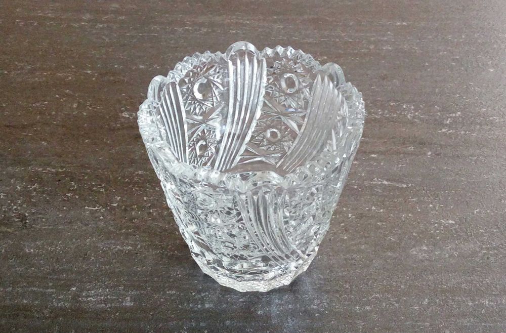 Ваза хрусталь СССР.