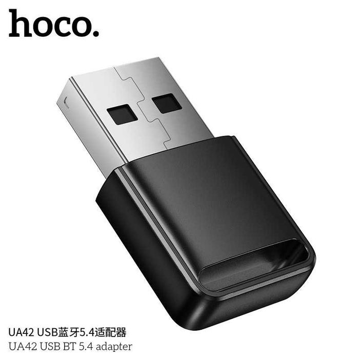 Hoco UA42 Adapter Usb to Bluetooth v5.4 multi-device speed 4.0 Mbps