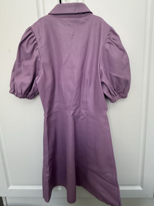 Кожаное платье Zara