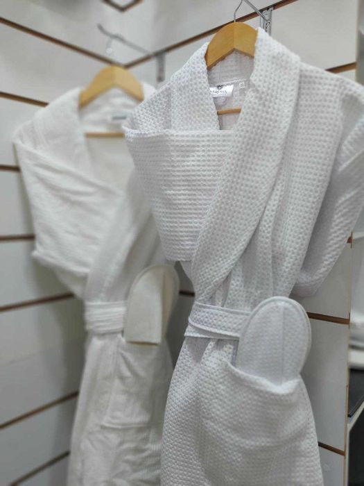 Вафельные халаты для гостиниц