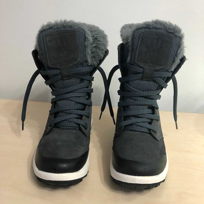 Cizme Damă / ghete inalte, Călduroase, talpă SNOWCONTACT, Impermeabile