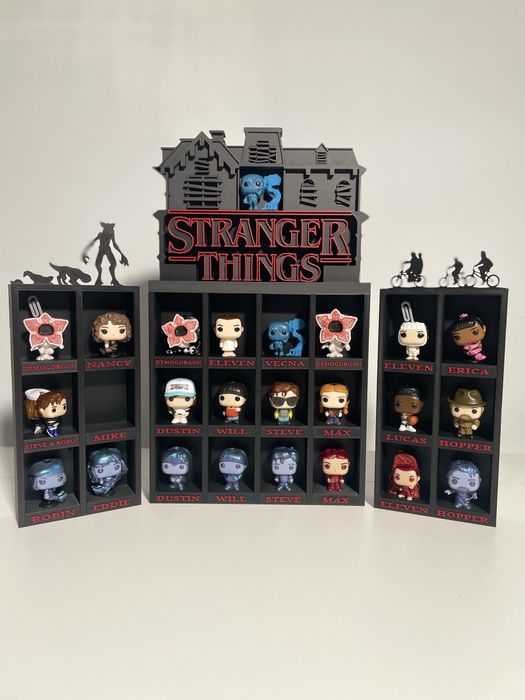 Suport/stand/etajera figurine Stranger Things kinder will