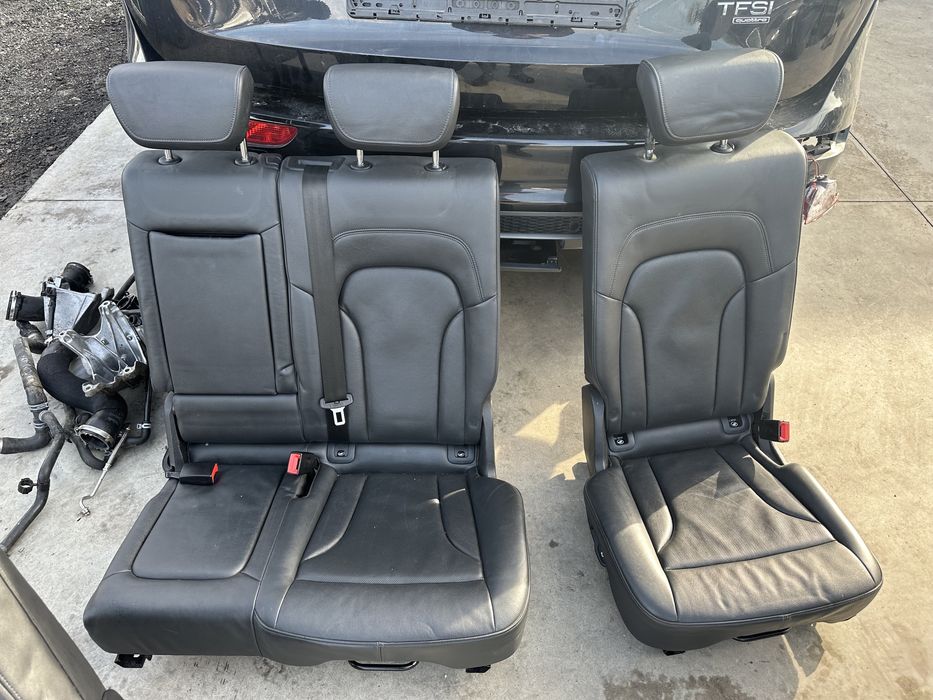 Interior piele scaune bancheta incalzite memorie Audi Q5 8R S Line