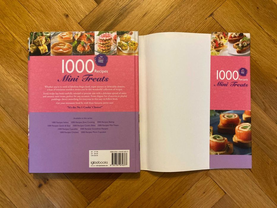 1000 Recipes - Mini Treats (hard cover)