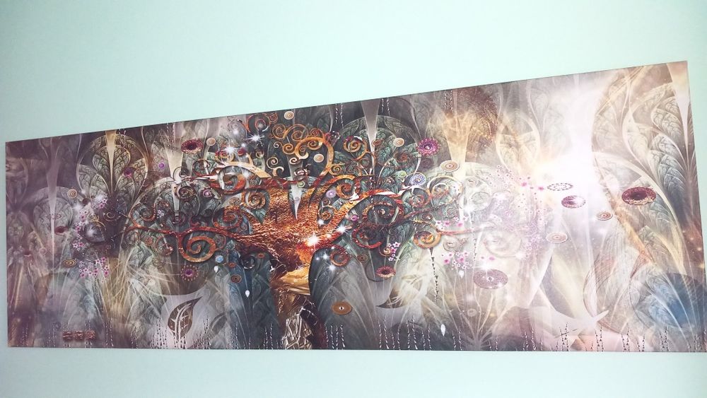 Tablou canvas Taramul fericirii  120/40 cm