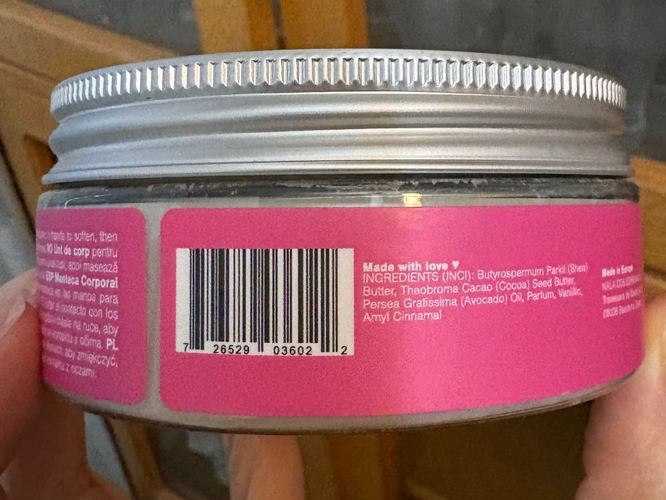 Cremă body butter Nala nouă sigilată