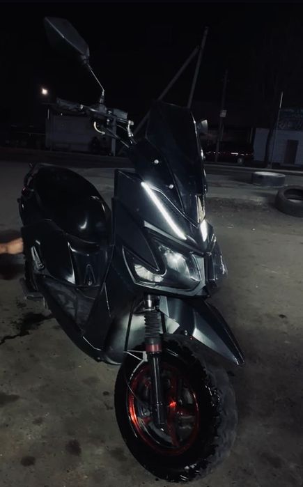 Мопед Samurai grafit