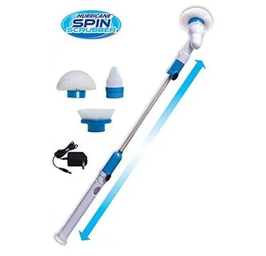 Нова Смарт Електрическа Четка за Почистване на Баня Spin Scrubber