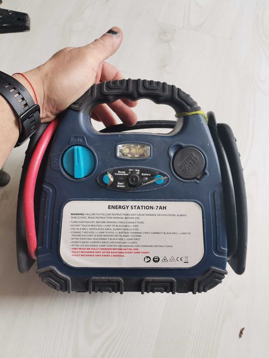 Автомобилна енергийна станция с компресор