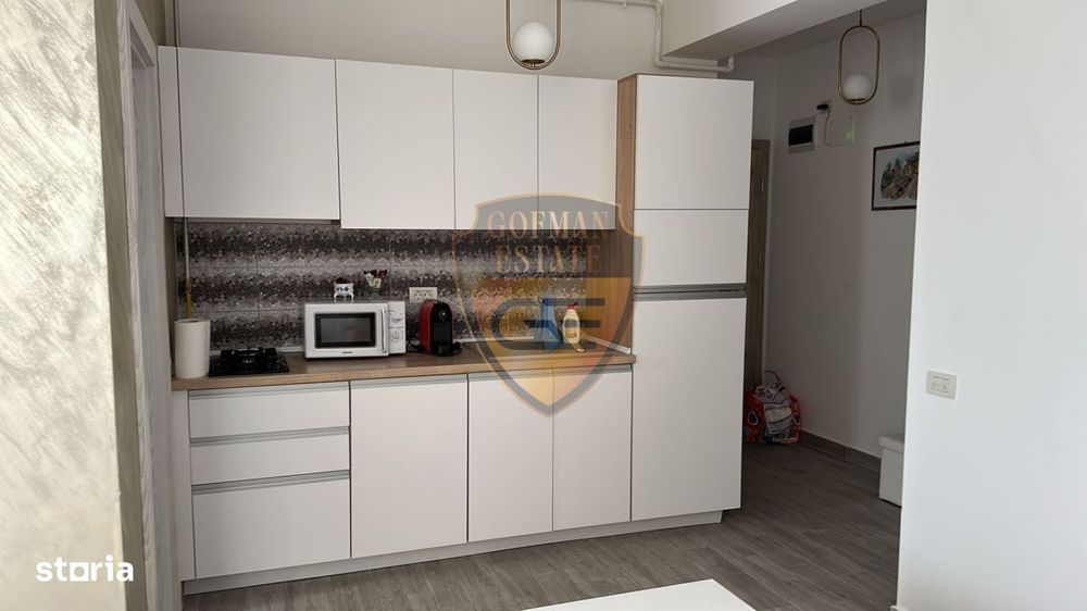 Studio Mamaia Nord Lidl, Mobilat, utilat, centrala gaz, aer conditiona