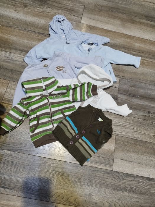 Дънки и тънки якенца за момче -0-3 месеца