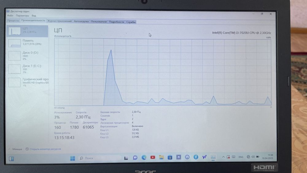 Nautbook acer kafolati bor