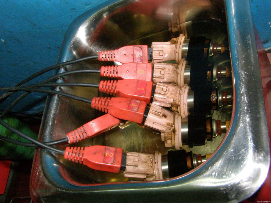 Чистка фарсунок