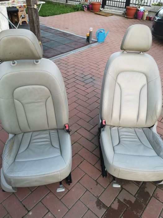 Audi q5 кожен салон