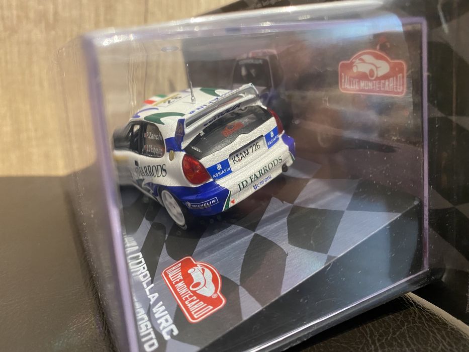 TOYOTA COROLLA WRC machetă auto rally scara 1:43