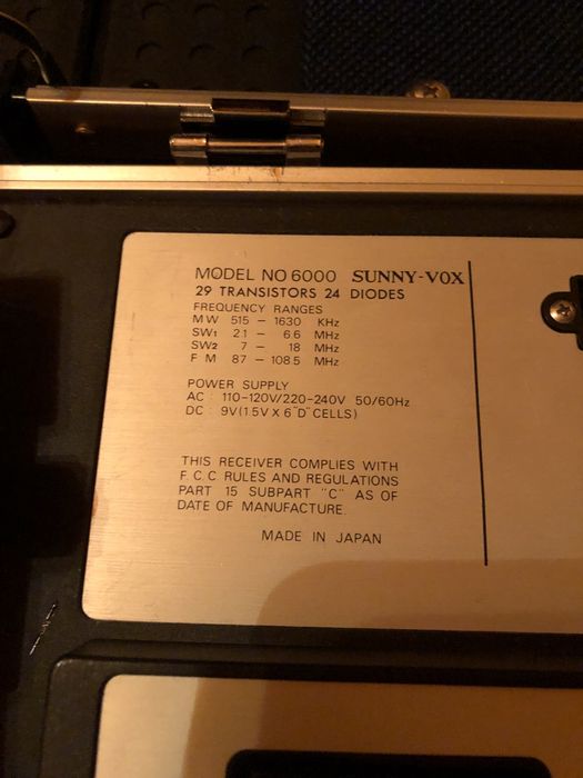 Combina muzicala geanta SunnyVox6000