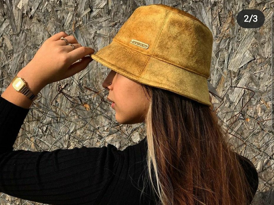 Шапка идиотка Handmade Buckethats