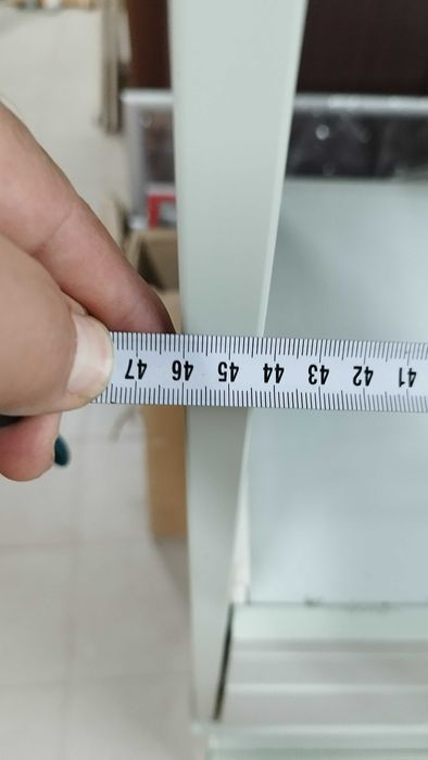 Офис шкаф с две чекмеджета и изтеглящ се рафт 46/48/70см