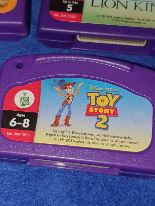 Vând jocuri consola leap pad