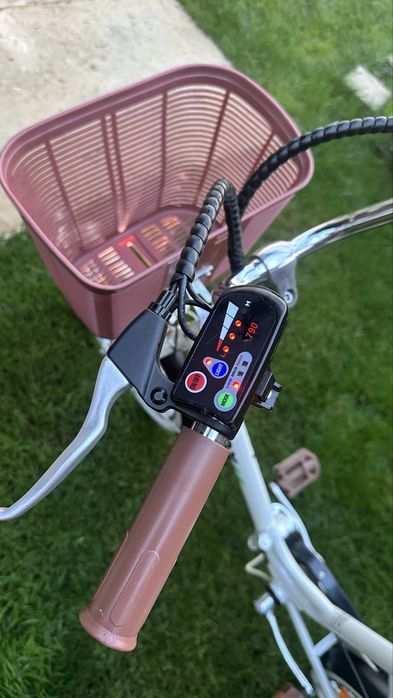 Bicicleta asistat electric Nilox 250W,  PLIABILA roti 20
