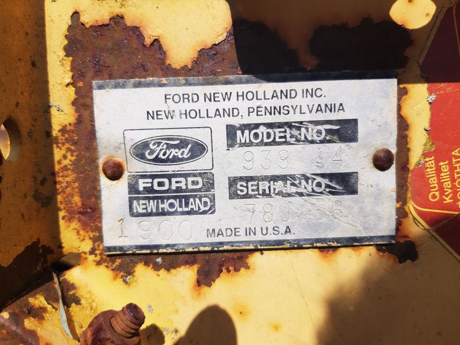 Dezmembram masa porumb siloz New Holand — poza 2