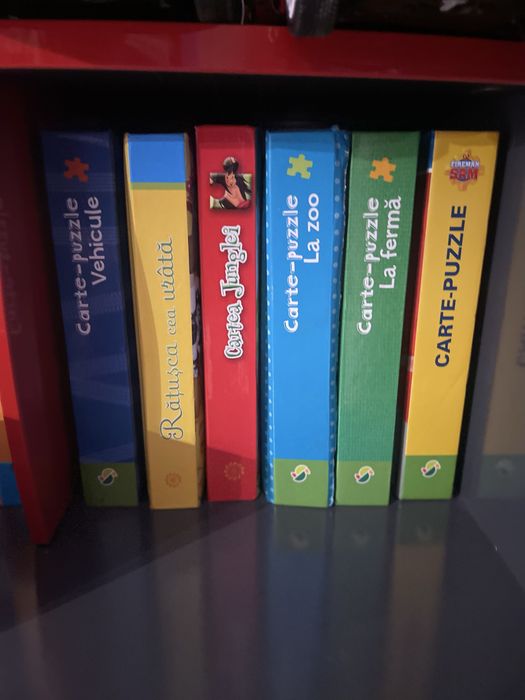 Carti cu puzzel copii