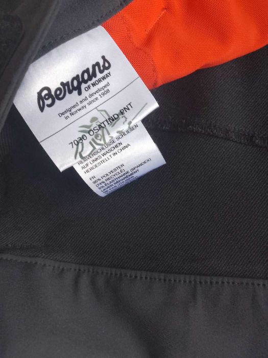 Ски ,сноуборд зимен софтшел трекинг панталон Bergans of Norway Osatind