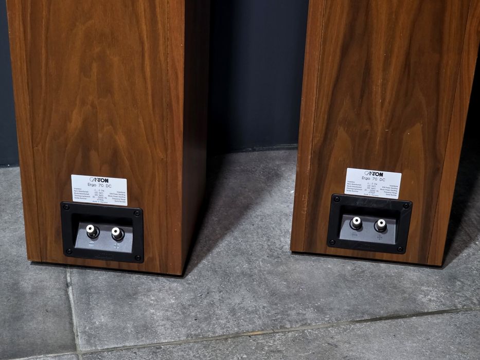 Boxe de podea CANTON ergo 70 DC, coloane, 3 cai, bass reflex , vintage hifi nuc