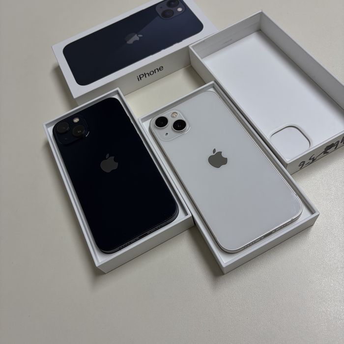 Magazin vinde: iPhone 13 128gb  bateria noua 100% Negru / Alb