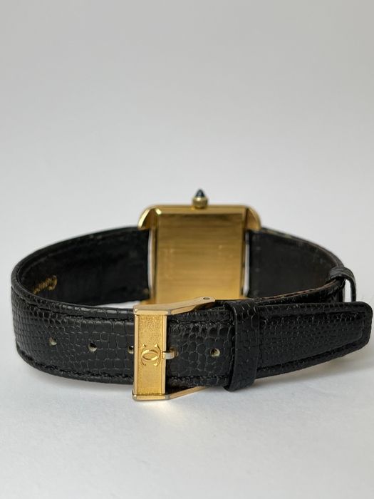 Ceas Cartier Tank Stepped unisex 28mm dismetrul conditie excelenta