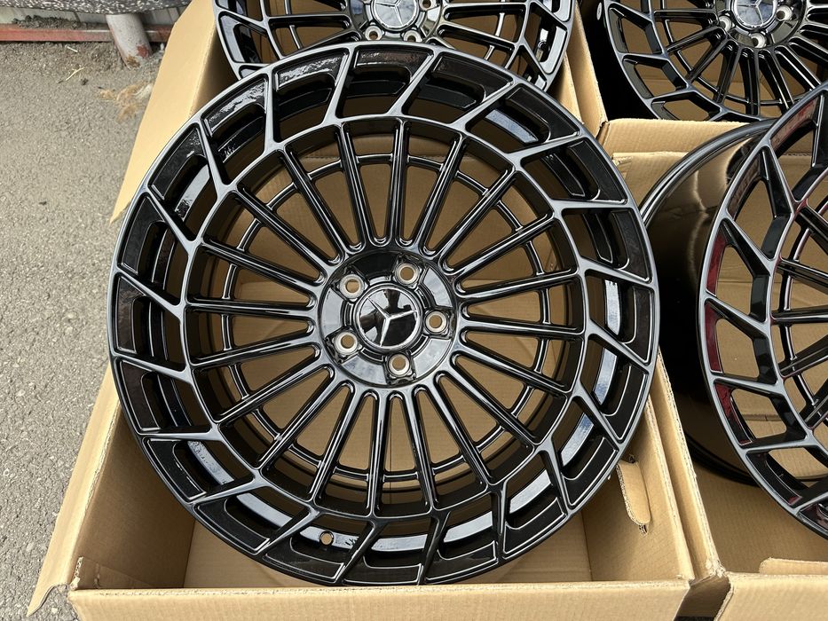 Jante noi MERCEDES AMG BLACK - 5x112 R20 8,5J 9,5J pentru Sclass