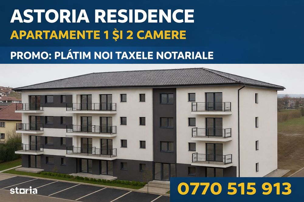 Promo: 0 Taxe Notariale Apartament 2 Camere D 50 Mp Astoria Residence