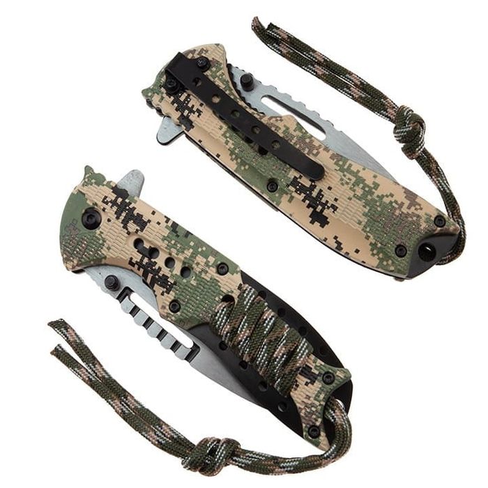 Briceag vanatoare Only Comando, otel inoxidabil, 21 cm, verde