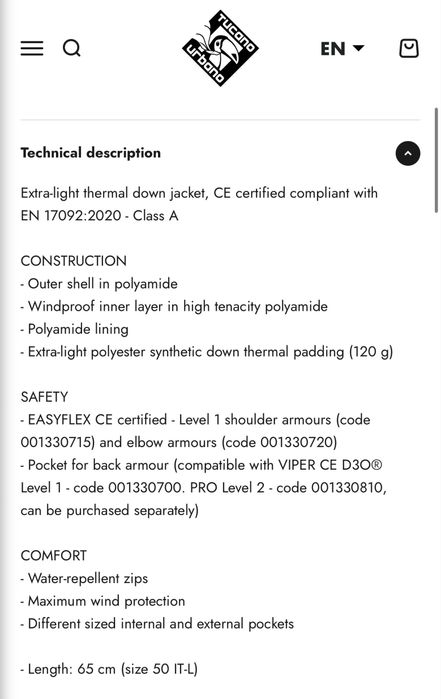 Geaca moto Tucano Urbano Superleggero