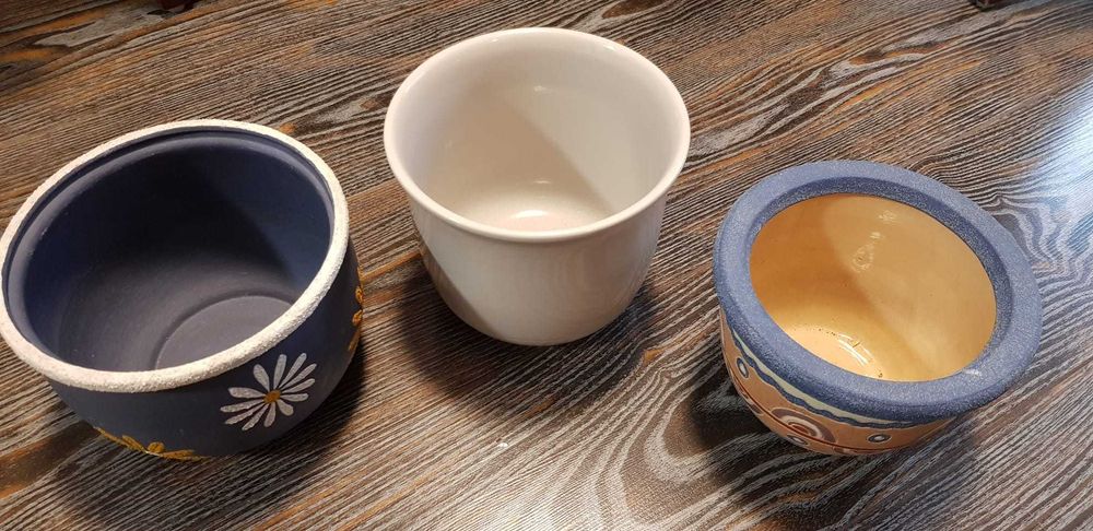 Ghiveci masca ceramica decorativa