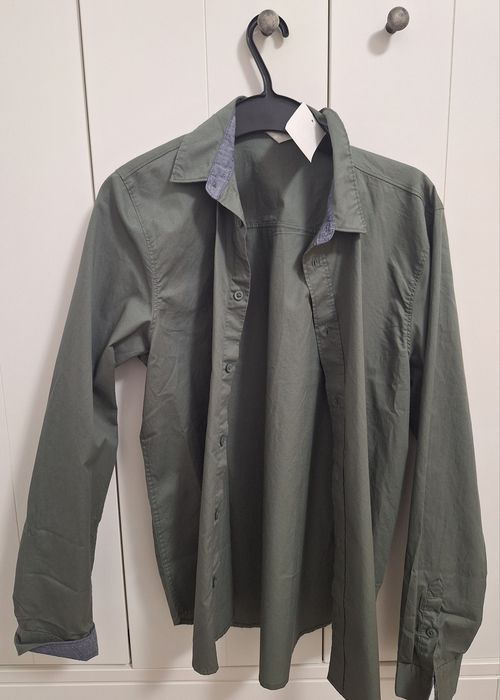 Cămașă verde casual