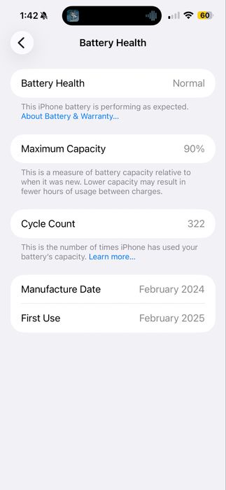 IPhone 15 pro max, 512 gb, 90%