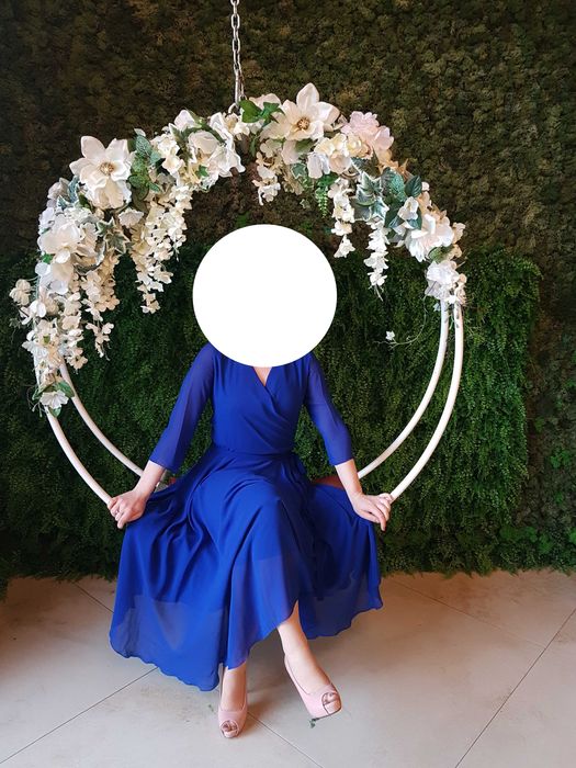 Rochie eleganta elbastru electric (banchet/nunta)  Yokko, XS