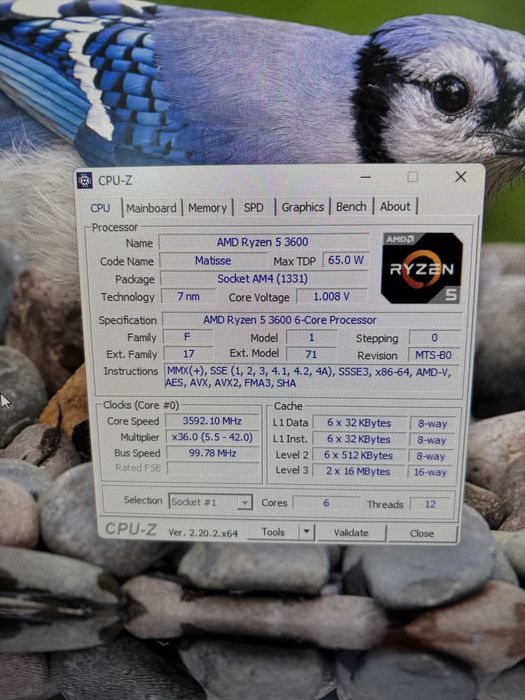Геймърски настолен компютър PC| Ryzen 5 3600 | GTX 1070 8GB | 16GB RAM | 500GB SSD | B550